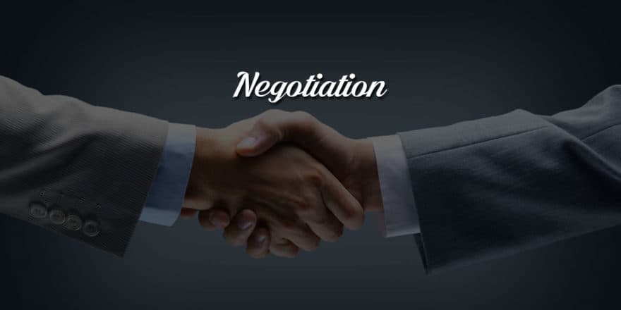 Negotiation